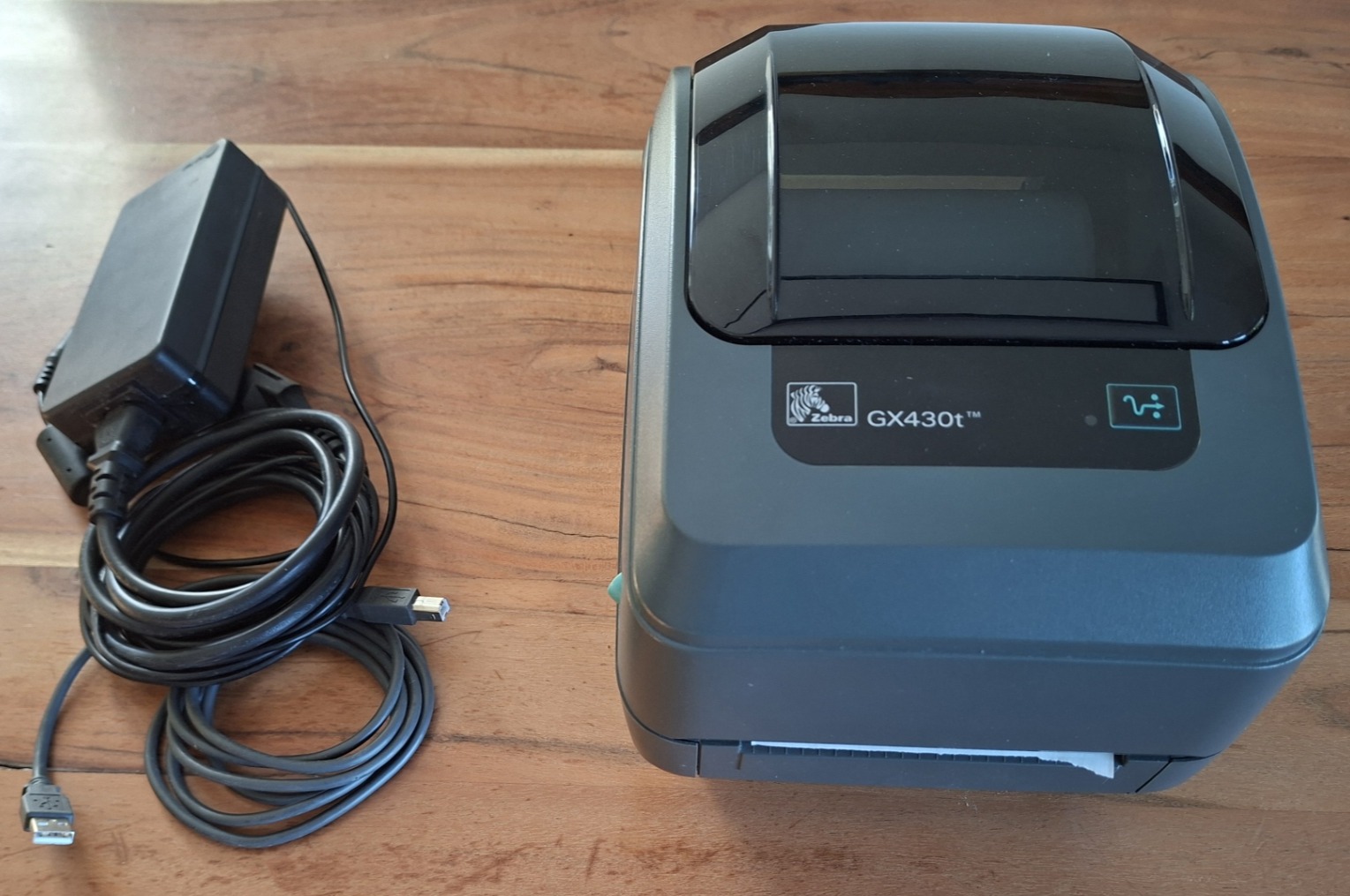 Zebra GX430t Thermotransfer-Etikettendrucker – Hochauflösender Barcode-Drucker