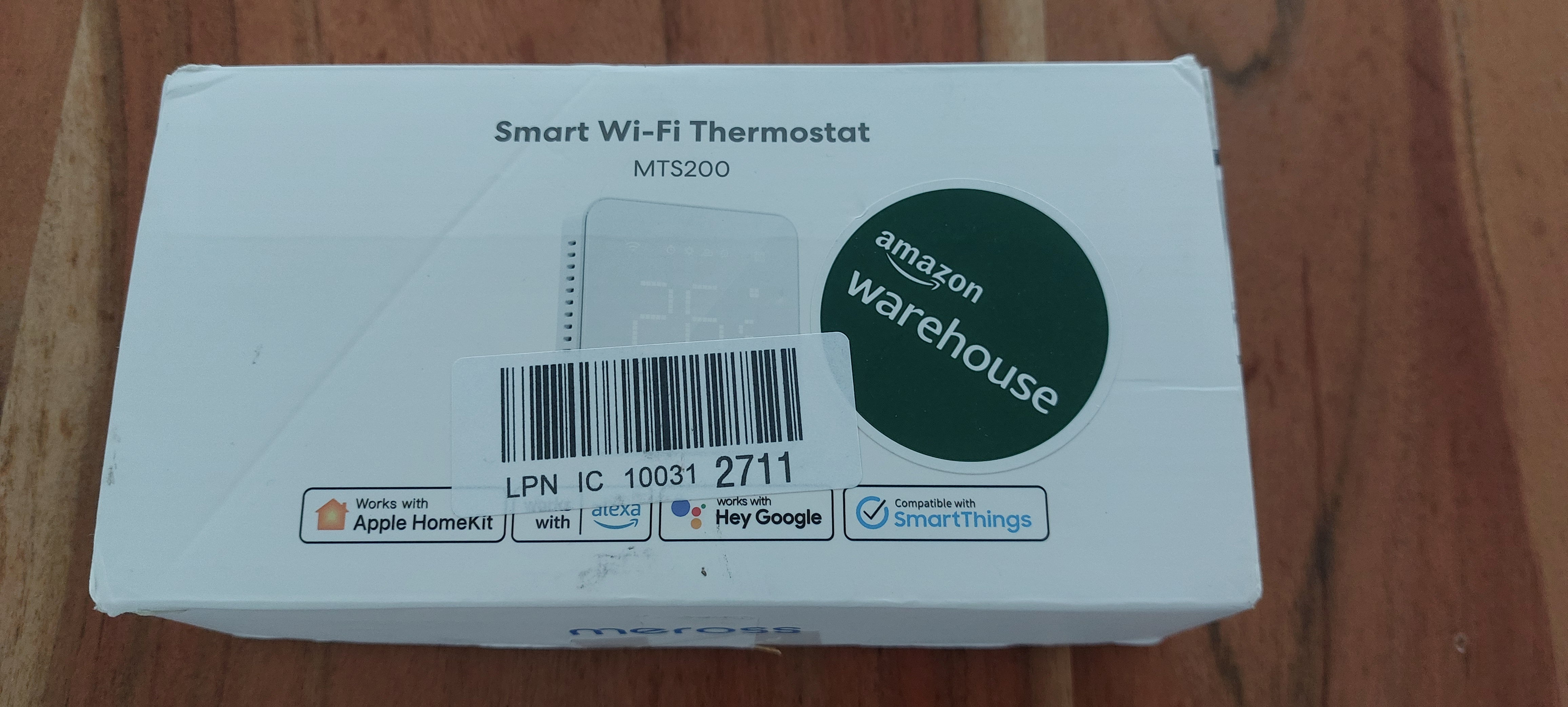 Smart Wi-Fi Thermostat -  MTS200 EU für elektrische Fußbodenheizung