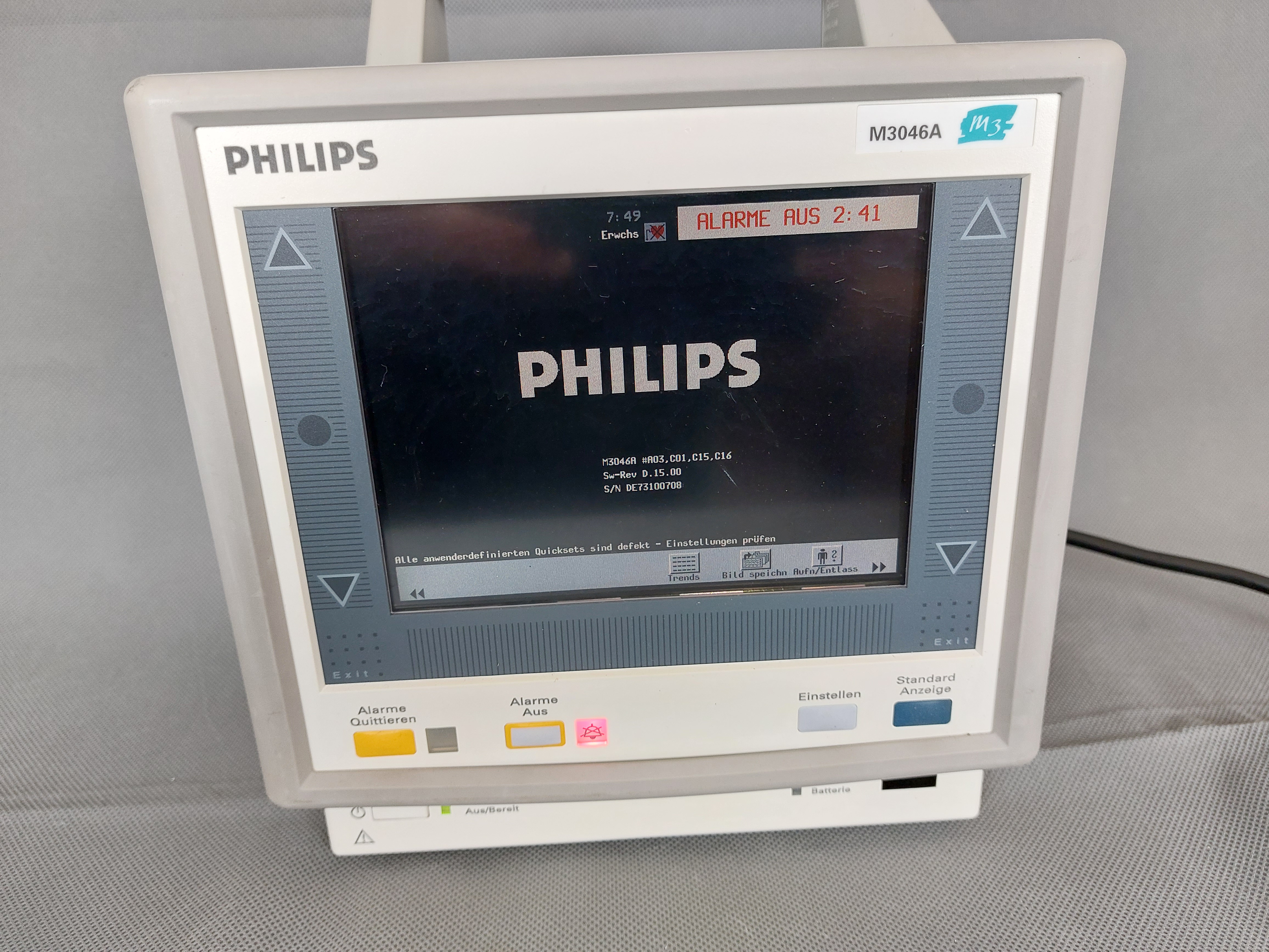 Philips Pat. Monitor M3046A