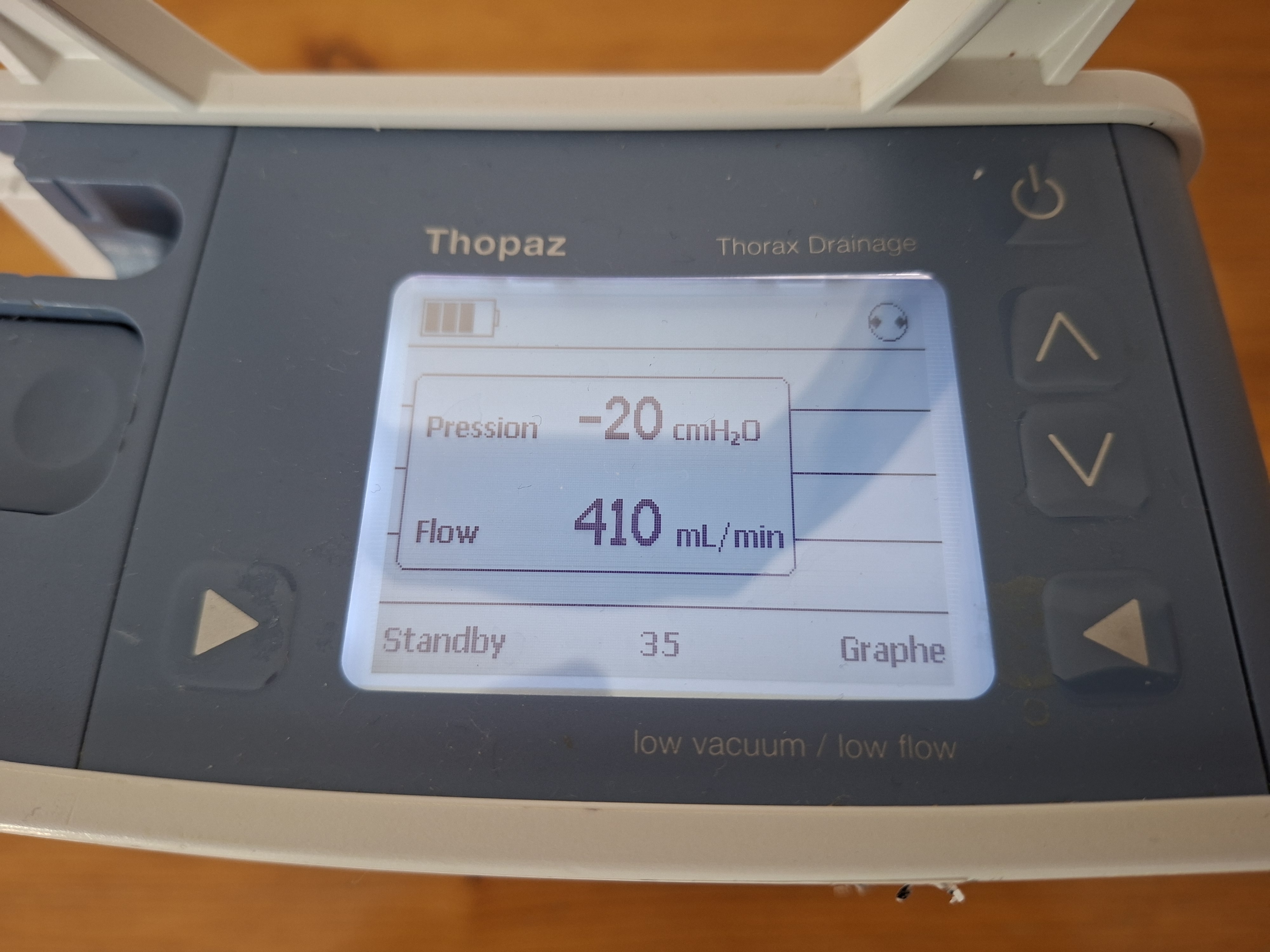 Thopaz Digitales Thoraxdrainage Monitoring System