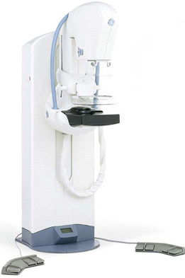 GE Senographe Essential 3D – Digitales Mammographie-System mit Tomosynthese (Baujahr 2013)