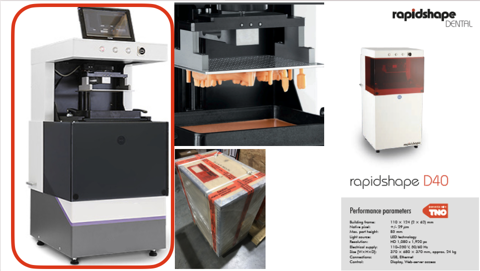 Rapidshape 3D-Drucker / Dental D40